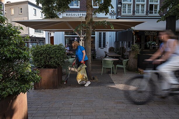 Schoonmaak in de binnenstad
