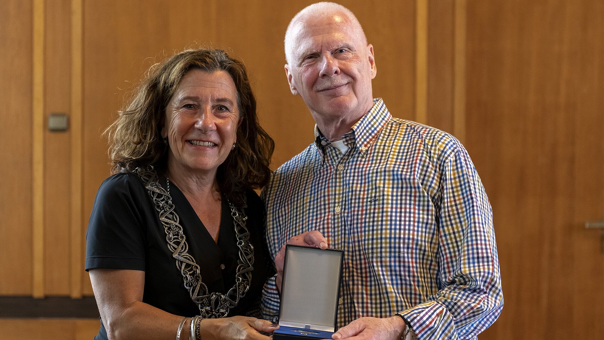 Marijn van Kempen en de Erepenning
