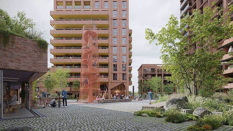 Beeld toekomstig Louis Bouwmeesterplein