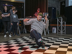 Breakdancer Menno van Gorp