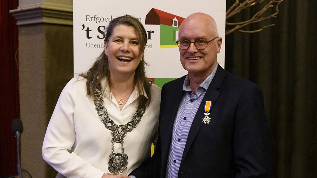 Koninklijke onderscheiding voor Frank Scheffers