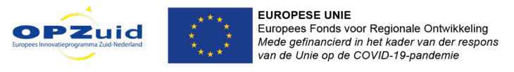 Logo's OPZuid en EU