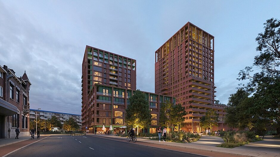 Beeld toekomstig Louis Bouwmeesterplein