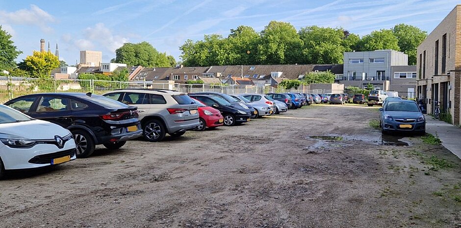 Foto van parkeerterrein Galjoenstraat