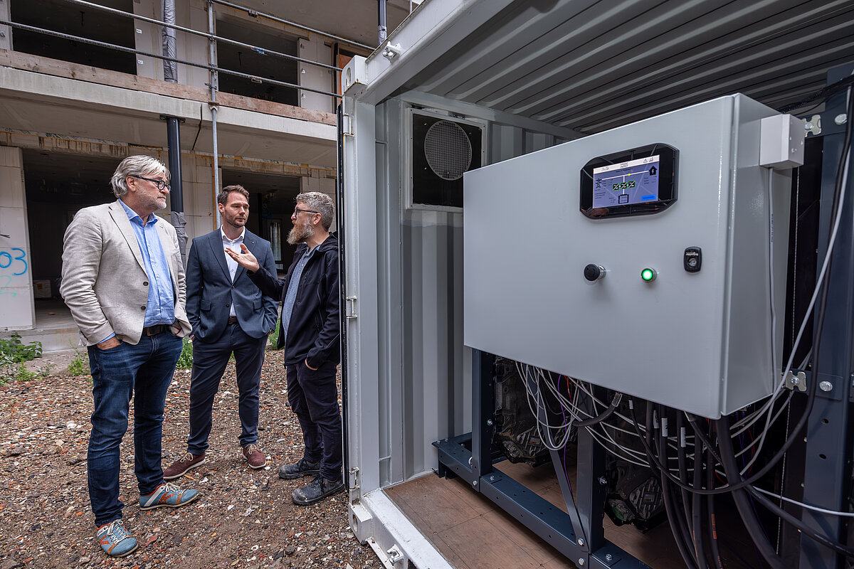 Tweede leven voor oude autobatterijen bij bouw Fabriekskwartier