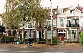 rij huizen in Tilburg