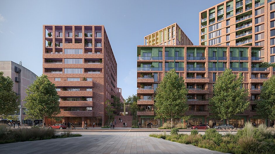 Beeld toekomstig Louis Bouwmeesterplein