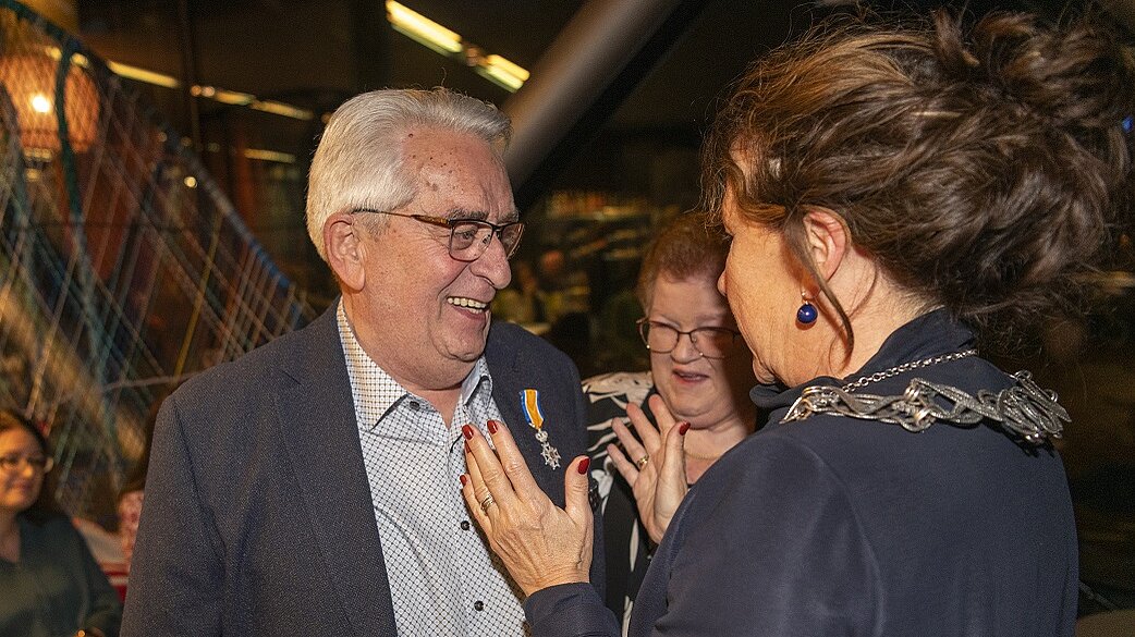 Dhr Van de Gender krijgt een Koninklijke onderscheiding