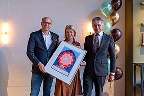 Eigenaars Gianotten met Rik Grashoff