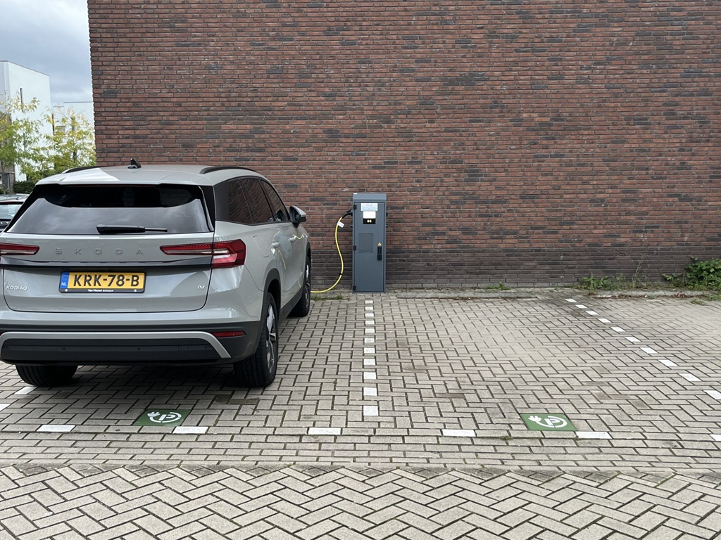 Laadplek voor een elektrische auto