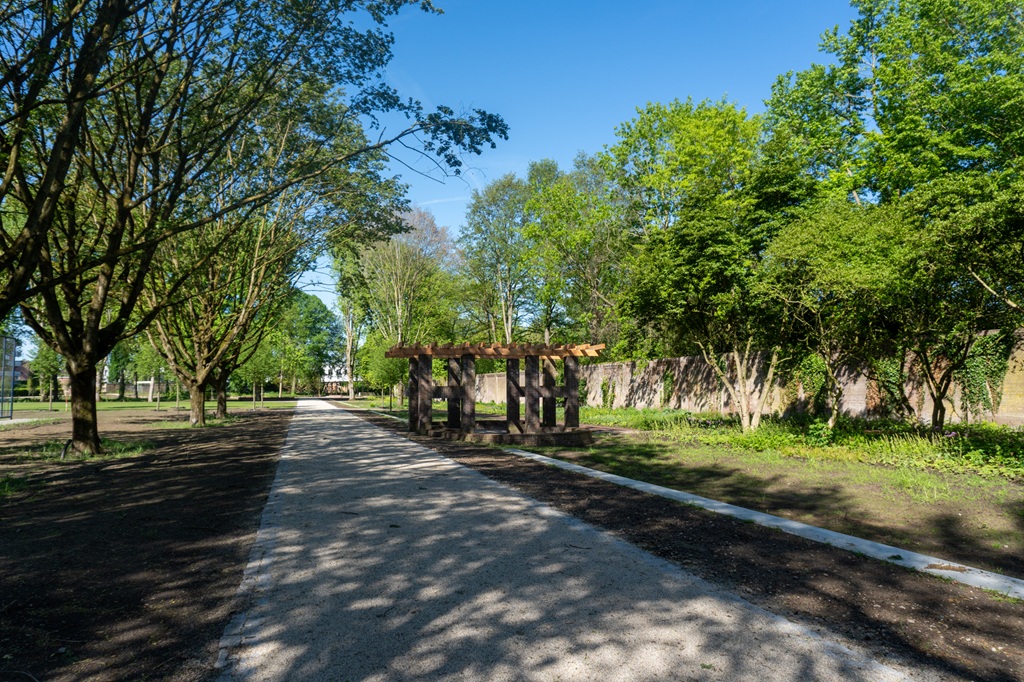 Een beeld van het nieuwe Stadspark Oude Dijk