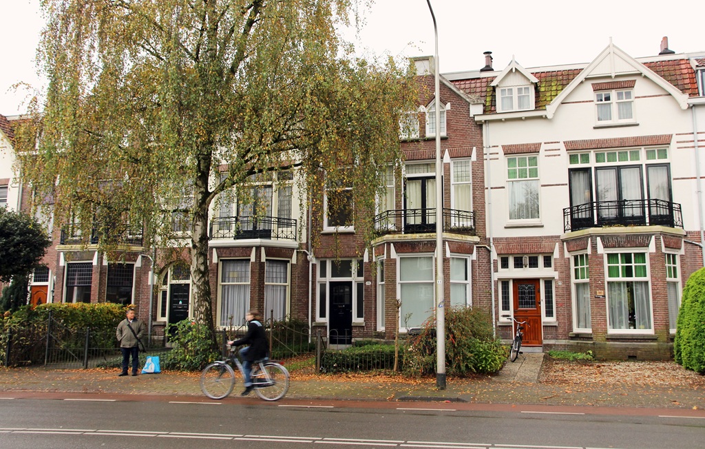Rij huizen in Tilburg