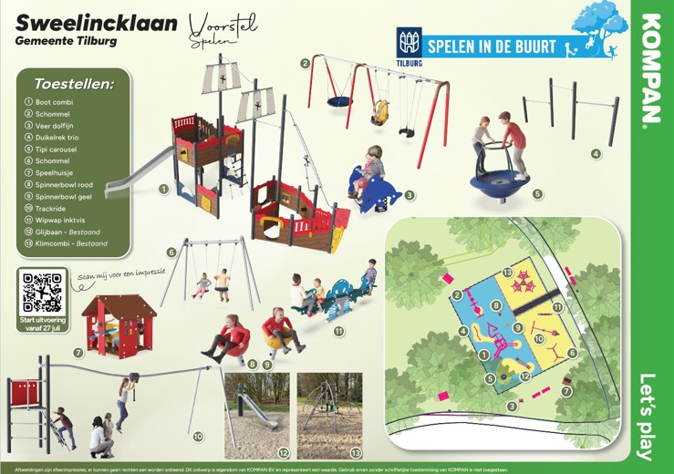 Definitief ontwerp speelplek Sweelincklaan