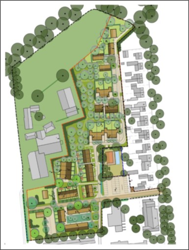 Hof van Hulten - voorlopig inrichtingsvoorstel