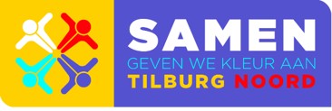 Logo Samen geven we kleur aan Tilburg Noord