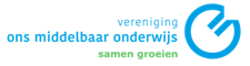 Logo vereniging ons middelbaar onderwijs - samen groeien