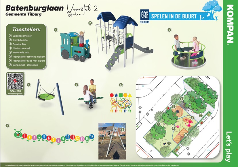 Speeltuin Batenburglaan ontwerp 2