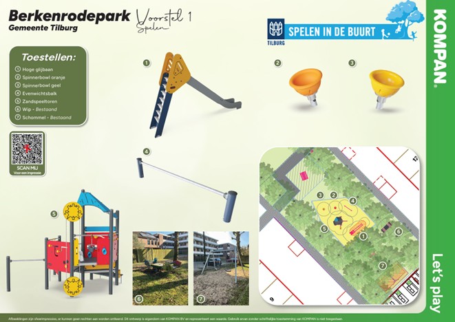 Speeltuin Berkenrodepark Optie 1