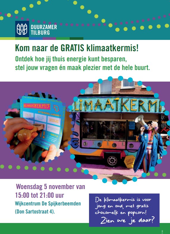 Uitnodiging Klimaatkermis 5-11-2025 - voorzijde - bij bwb 25354
