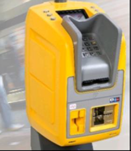 Kaartlezer met OV-chipkaartlogo