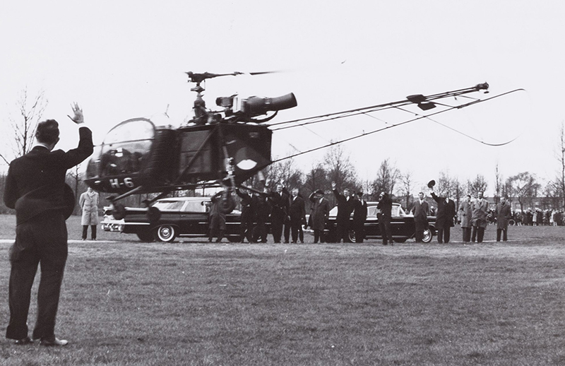 Prins Bernhard helicopter
